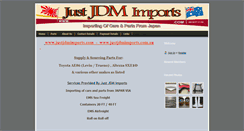 Desktop Screenshot of justjdmimports.com